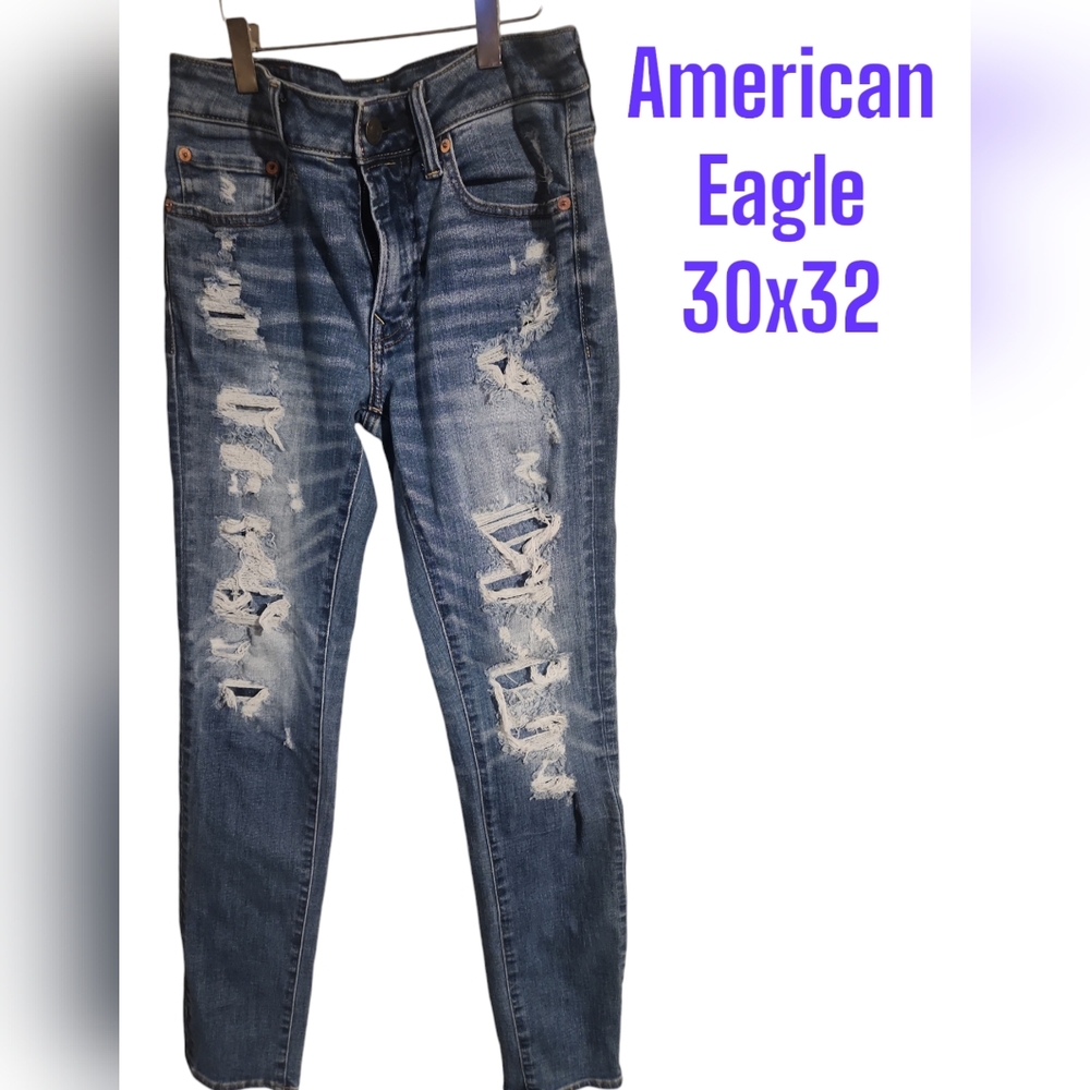 American eagle skinny jeans EUC